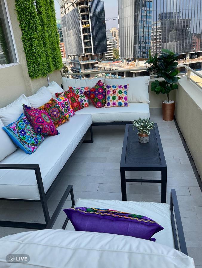 Apartament Condo Amueblado, Encomenderos 200 El Golf, Las Condes Santiago Con Vista Al Costanera Center Екстер'єр фото