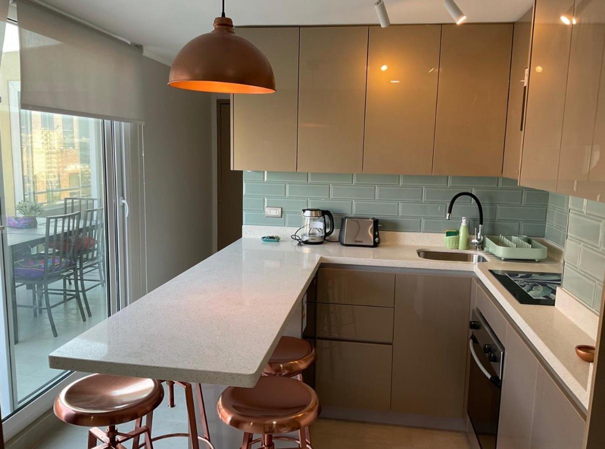 Apartament Condo Amueblado, Encomenderos 200 El Golf, Las Condes Santiago Con Vista Al Costanera Center Екстер'єр фото