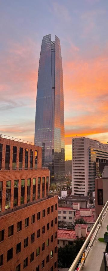 Apartament Condo Amueblado, Encomenderos 200 El Golf, Las Condes Santiago Con Vista Al Costanera Center Екстер'єр фото